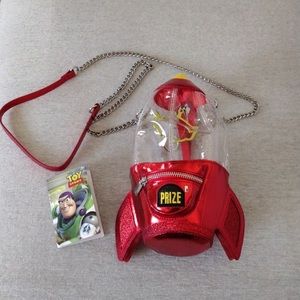 Disney Toy Story Rocket Ship The Claw Crossbody Bag